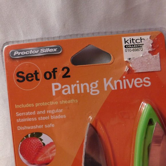 Proctor Silex Stainless Steel Paring Knives - Picture 2 of 4